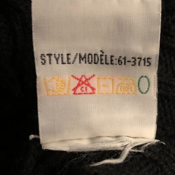 Black Knit Cowl Neck Tunic - Picture 9 of 10